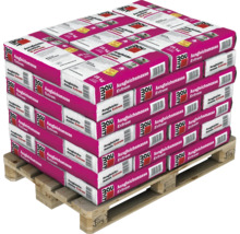 Palette mit Säcken Bau mit Ausgleichsmasse Extrem, je 25 Kilogramm