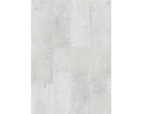 Vinylboden Fliese Gotha Clear grau Fold-Down 729 x 389 x 4,2 mm