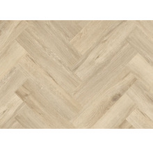 Fischgrätmuster aus hellem Holzfußboden