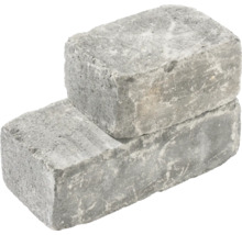 Zwei graue Pflastersteine aus Stein