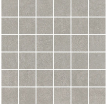 Produktbild: Feinsteinzeugmosaik Ares light grey 29,8x29,8 cm