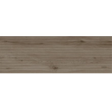 Produktbild: MIRAVA Steingut Dekorfliese OSLO walnut dark 40 x 120 x 0,8 cm UGL