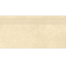 Produktbild: Stufenfliese Ares warm beige 29,8X59,8 cm rektifiziert