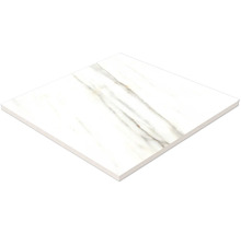 Weiße Fliese mit Marmoroptik