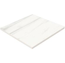 Weiße Fliese mit Marmoroptik