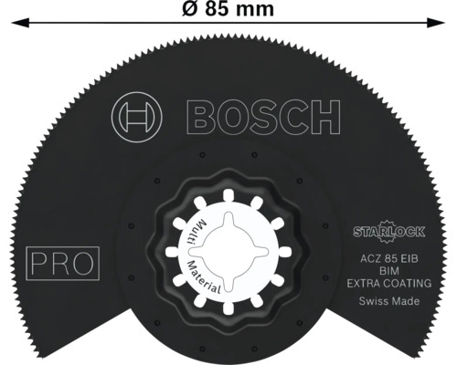 Bosch Starlock Segmentsägeblatt PRO ACZ 85 EIB