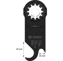 Bosch ASZ 32 SC HCS Tauchsägeblatt mit einer Eintauchtiefe von 24 Millimeter und einer Breite von 10 Millimeter