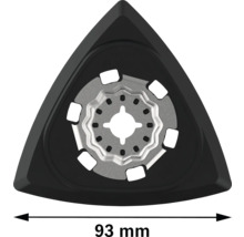 Dreieckiges Sägeblatt für Multifunktionswerkzeug, 93 mm