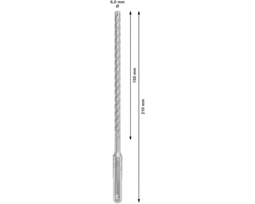 SDS plus-5X Betonbohrer Bosch Ø 6 x 210 mm