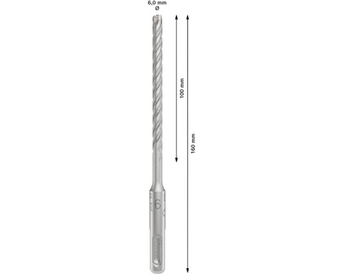 SDS plus-5X Betonbohrer Bosch Ø 6 x 160 mm