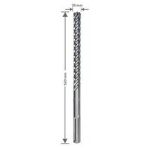 Hammerbohrer mit 20 mm Durchmesser und 520 mm Länge