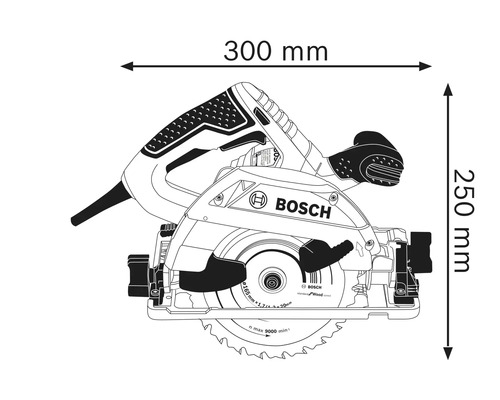 Handkreissäge Bosch Professional GKS 55+ GCE