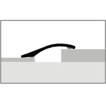 Treppenkantenprofil zur Überbrückung von Höhenunterschieden