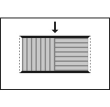 Schematische Darstellung eines Spannmechanismus