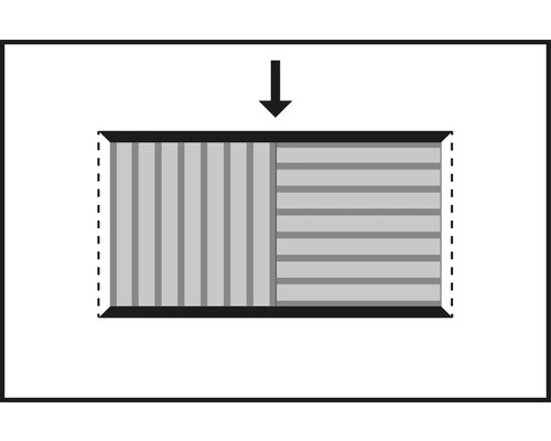 Schematische Darstellung eines Spannmechanismus