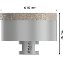 Bosch Pro Diamant-Bohrkrone, Durchmesser 83 mm, Höhe 35 mm