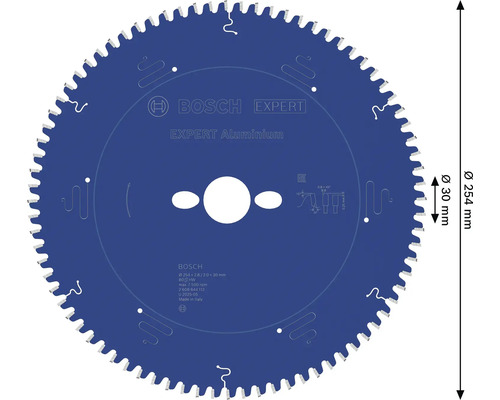 Bosch Expert Aluminium Sägeblatt, Durchmesser 254 mm