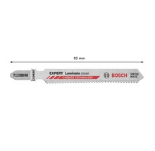 Bosch Stichsägeblatt Expert Laminate clean, 92 Millimeter Länge