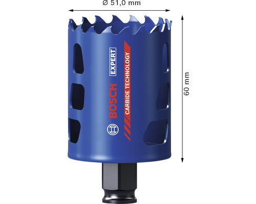 Lochsäge Bosch ToughMaterial Ø 51 mm EXPERT