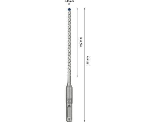 Hammerbohrer SDS plus 5x200x165 mm