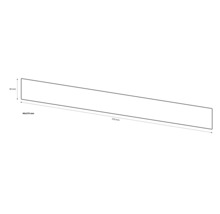 Abbildung eines 40 x 370 Millimeter Bauelements