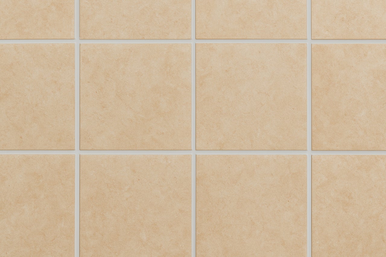 Nahaufnahme von quadratischen Keramikfliesen