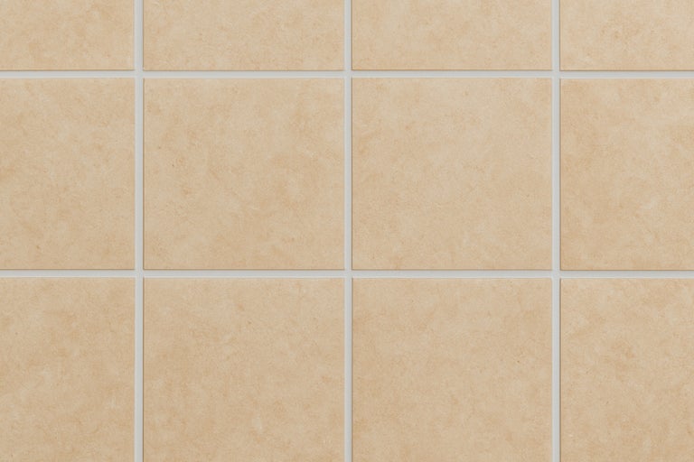 Nahaufnahme von quadratischen Keramikfliesen