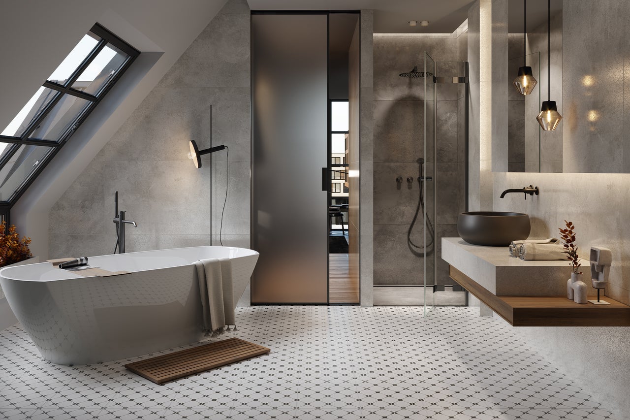 badezimmer fliesen ideen: loft über landhaus bis vintage | bodenhaus