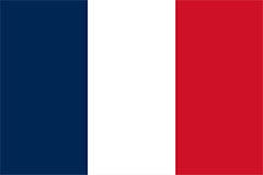 Flagge von Frankreich
