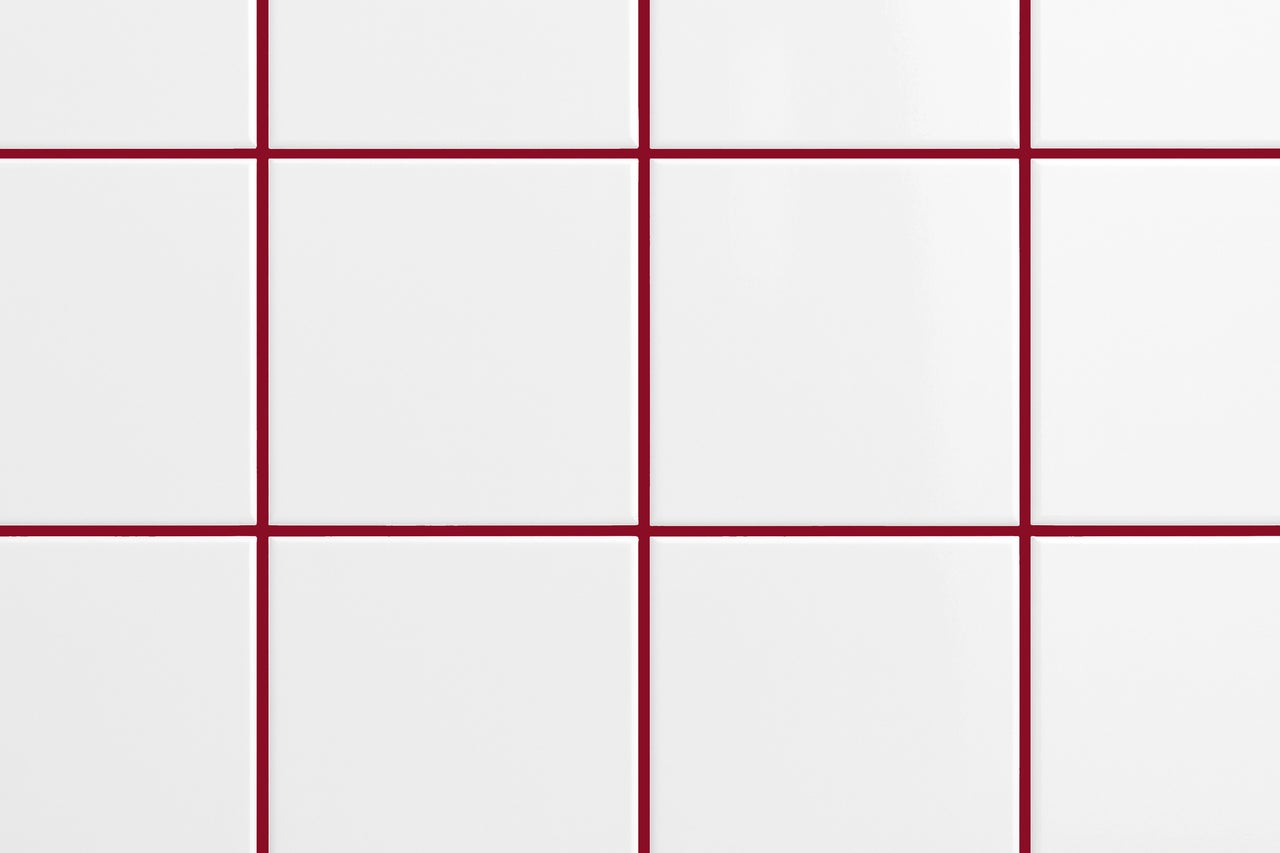 Rechteckige Fliesen mit Fugen