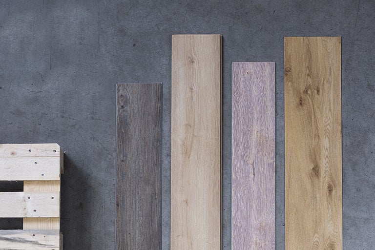 Holzbodenmuster mit Palette